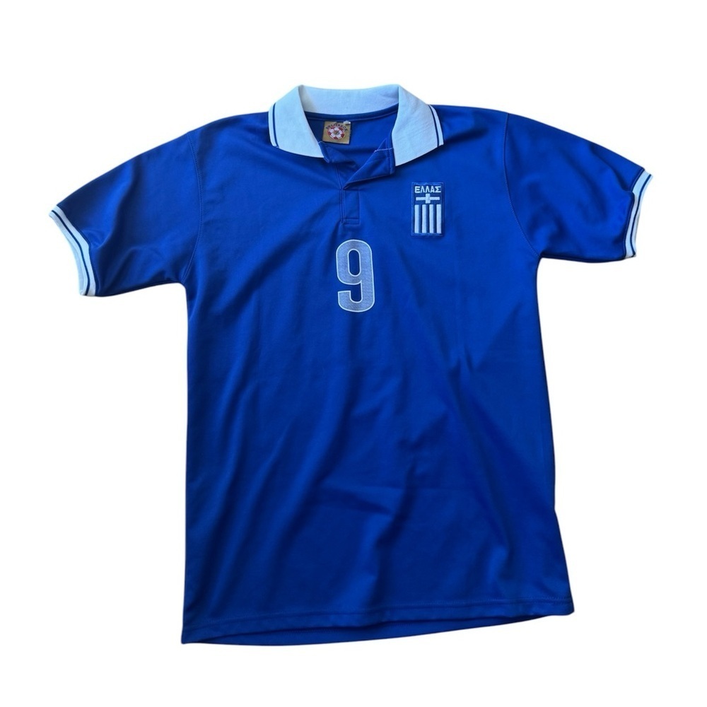 VTG Greece Kostas Mitroglou #9 Belobeck Home National Football Jersey Size: M